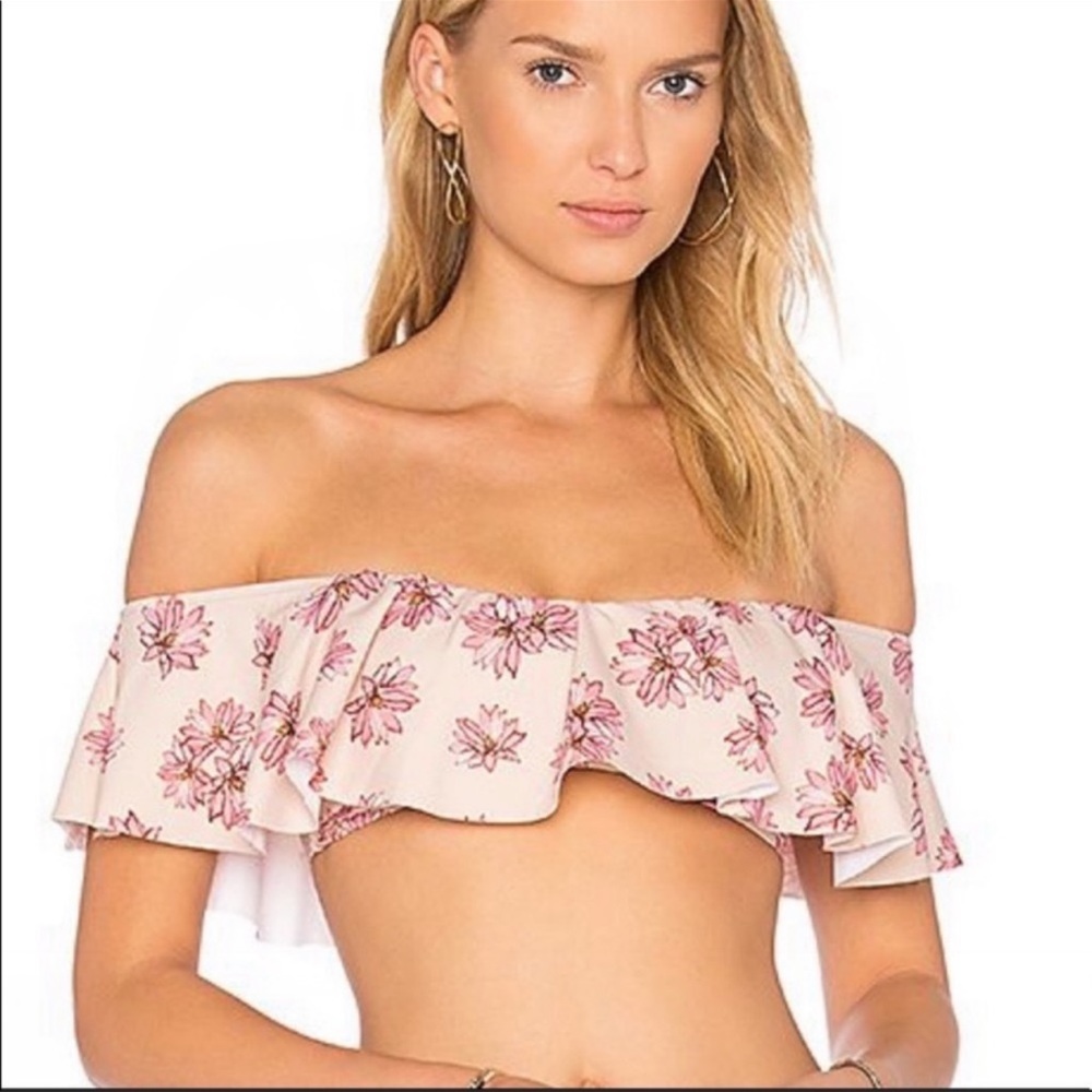 NWOT Eberjey Flying Lotus Margarita Bikini Top